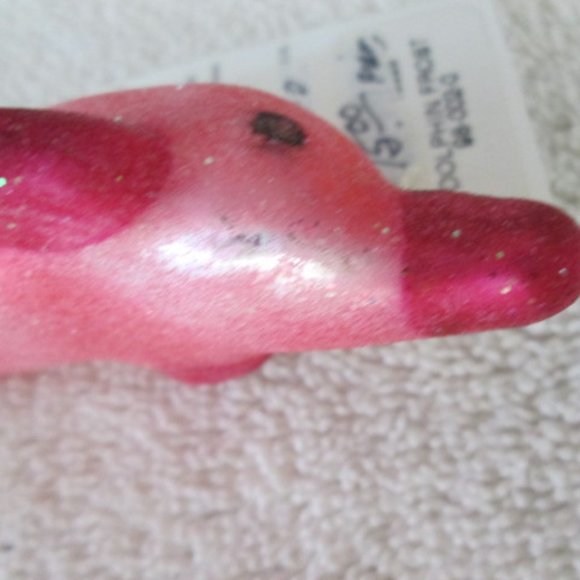 Christopher Radko Christmas Ornament 1998 Dolphin Frost $98-002-0 - Picture 8 of 9